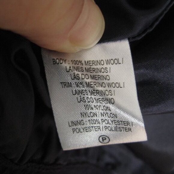 Fairway & Greene Abbey Merino Wool Windsweater Full Zip Purple Eclipse XS NWT - Picture 11 of 11